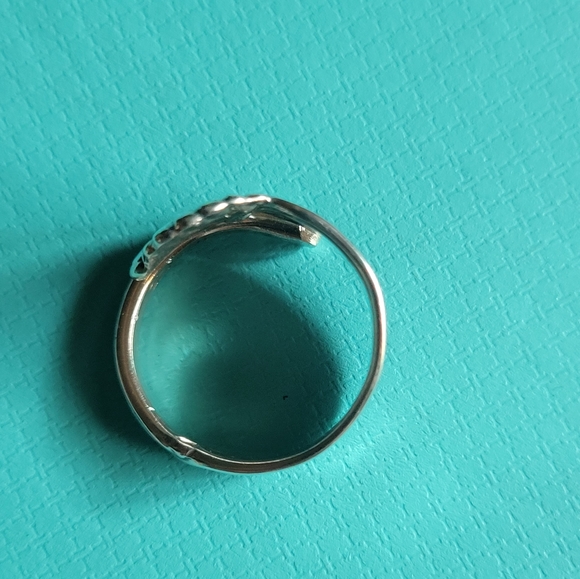 1880 Tiffany & Company Sterling silver Spoon Ring Handcrafted #52 - Picture 8 of 12